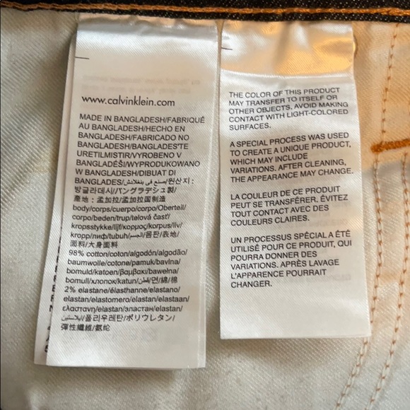 Calvin Klein Mid Rise Slim Jeans  | CKJ 021 - Picture 7 of 7